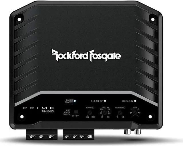 Alt view image 5 of 10 - Rockford Fosgate R2-250X1 Prime Series mono subwoofer amplifier  250W RMS