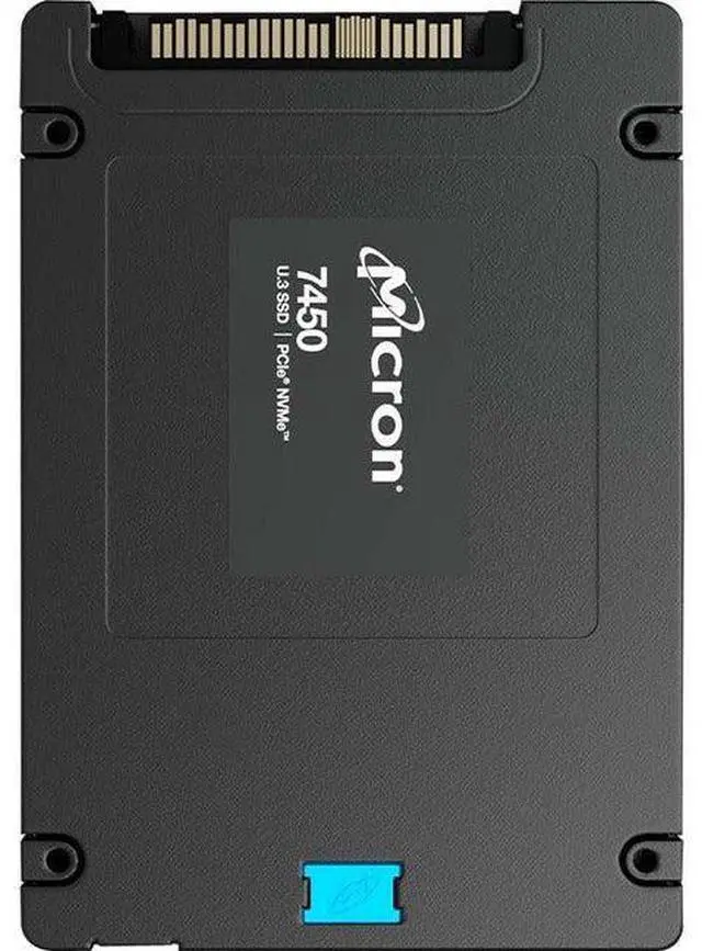 Alt view image 2 of 6 - MTFDKCB960TFR-1BC1ZABYYR MICRON 7450 PRO 960GB NVME 2 5" U.3 (7MM) SSD