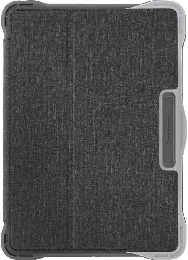 Main image of Brenthaven Edge Folio Rugged Carrying Case (Folio) for 10.2" Apple iPad (9th Generation), iPad (7th Generation), iPad (8th Generation) Tablet - Gray - Drop Resistant, Impact Resistant - Polycarbo