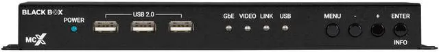 Alt view image 3 of 3 - Black Box MCX G2 HDMI Decoder - 4K60, Fiber