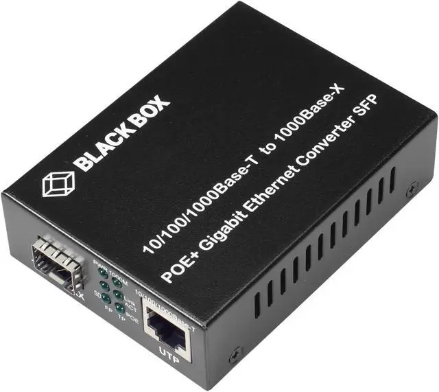 Alt view image 2 of 3 - Black Box Pure Networking Transceiver/Media Converter LGC215AR2