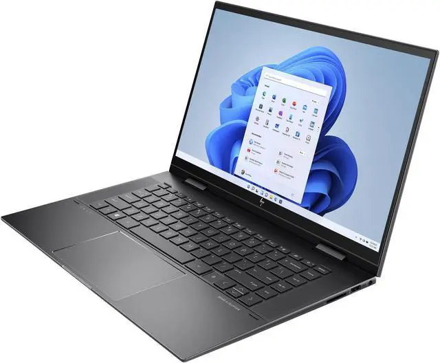 Alt view image 7 of 13 - HP ENVY x360 Convertible 15-ee1010nr 15.6" FHD Multi-Touch Laptop AMD Ryzen 5 5500U 2.1 GHz up to 4.0 GHz AMD Radeon Graphics 8GB DDR4-3200 MHz RAM 512 PCIe NVMe M.2 SSD Windows 10 Home - 2W9M5UA