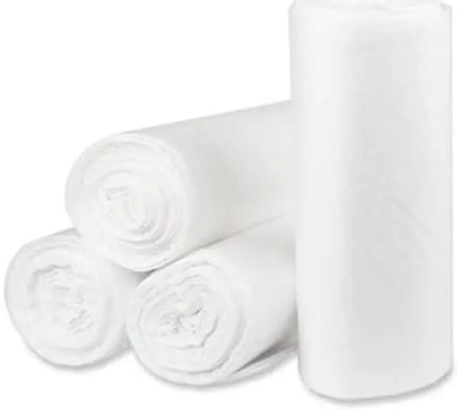 Alt view image 2 of 2 - Eco Strong Plus Can Liners 60 gal 16 mic 38" x 58" Natural Perforated Roll 200/Carton PCRH385816N