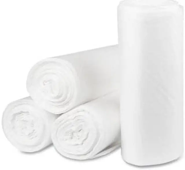 Alt view image 2 of 2 - Eco Strong Plus Can Liners 40 gal 1.35 mil 40" x 46" Natural Perforated Roll 100/Carton PCRL4046SHN