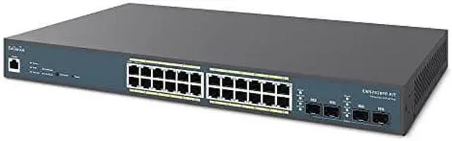 Alt view image 2 of 3 - EnGenius Fit 410W PoE+ 24 Port Gigabit Switch EWS7928FP-FIT