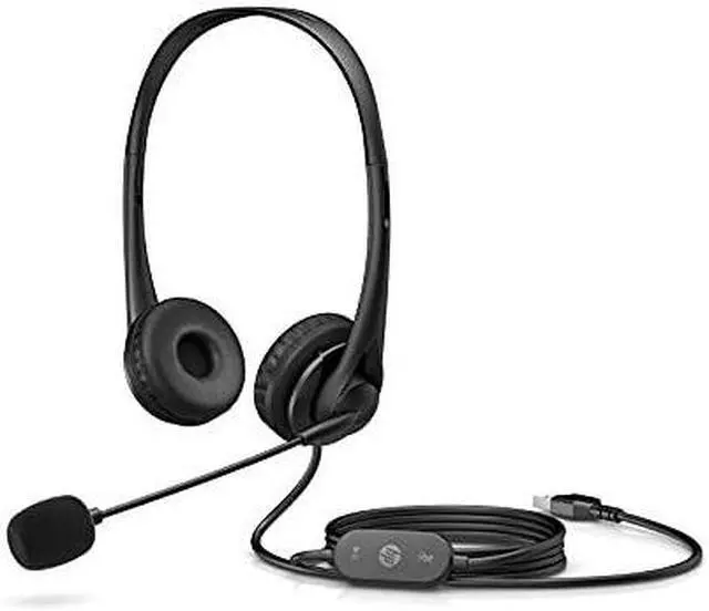 Alt view image 7 of 7 - HP Stereo USB Headset G2 - Wired USB-A Headset - Black - 428H5AA