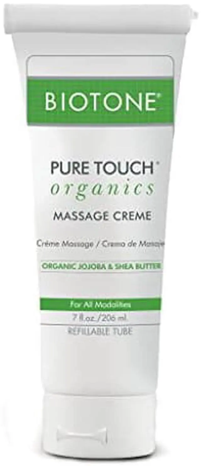 Alt view image 3 of 3 - Biotone Pure Touch Organics Massage Creme PTOMC7ZT