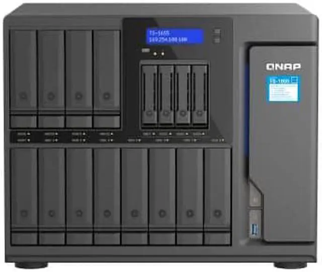 Alt view image 2 of 16 - QNAP Turbo NAS TS-1655-8G SAN/NAS Storage System TS-1655-8G-US