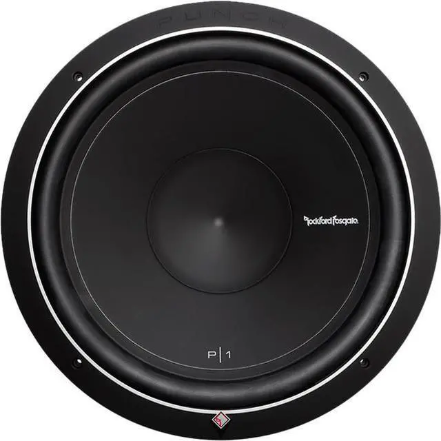 Alt view image 19 of 19 - Rockford Fosgate Punch P1S2-15 15-Inch 500W 2-Ohm Power Car Audio Subwoofer