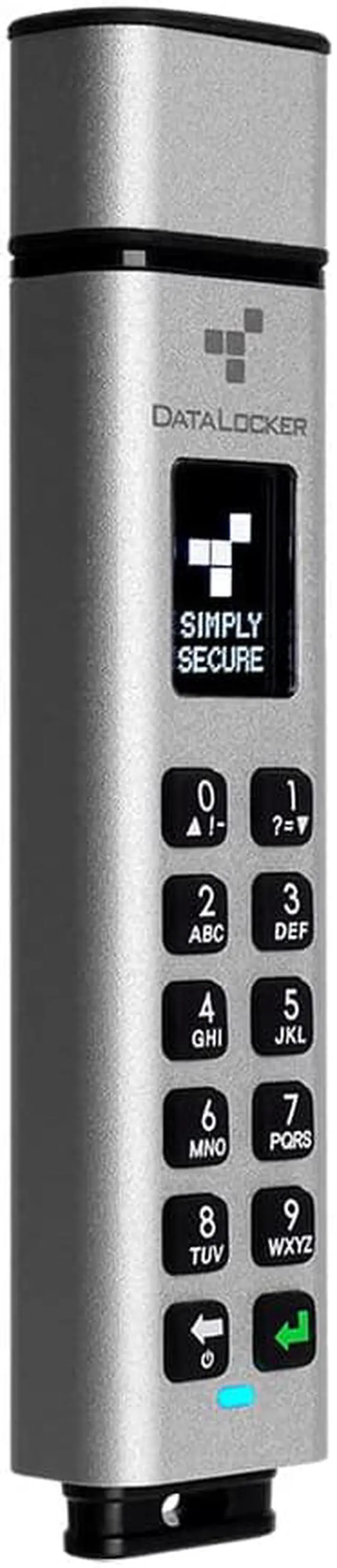 Alt view image 12 of 20 - Data Locker SK350-512-FE K350 Encrypted Micro Ssd 512gb Ext Usb 3.1 Gen 1 Keypad Aes 256-bit