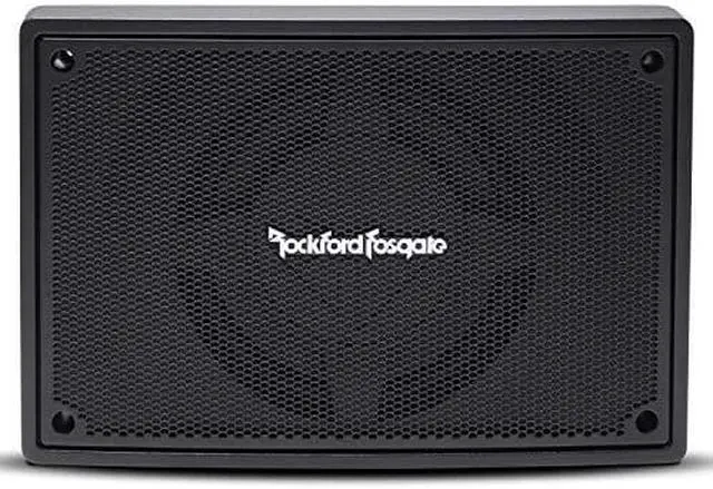 Alt view image 13 of 18 - Rockford Fosgate PS-8 8" 150W RMS Underseat Powered Car Stereo Audio Subwoofer