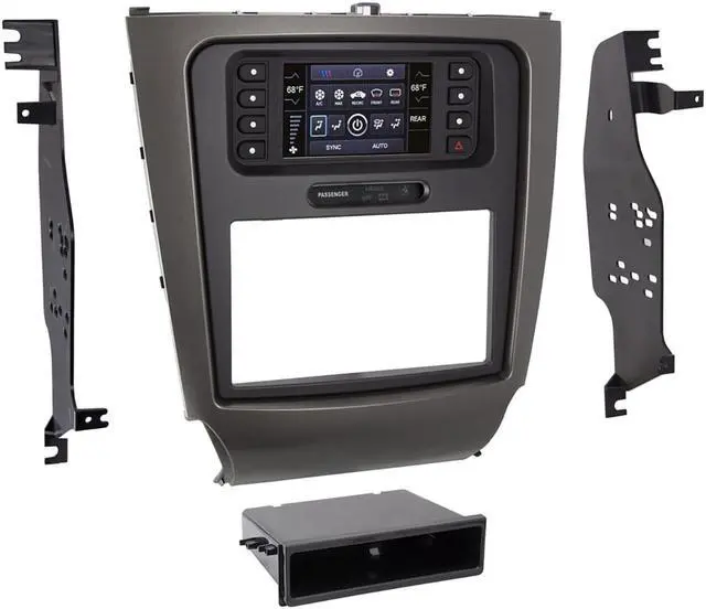 Alt view image 8 of 8 - Metra 99-8163 Single/Double DIN Dash Kit select Lexus IS Series (without NAV) 06-15