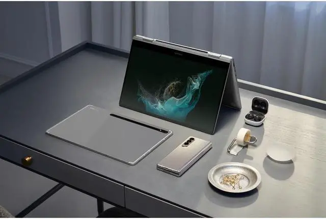 Alt view image 9 of 15 - Samsung Galaxy Book3 360 NP734QFG-KB2US 13.3" Touchscreen Convertible 2 in 1 Notebook - Full HD - 1920 x 1080 - Intel Core i5 13th Gen i5-1340P Dodeca-core (12 Core) 1.90 GHz - Intel Evo Platform