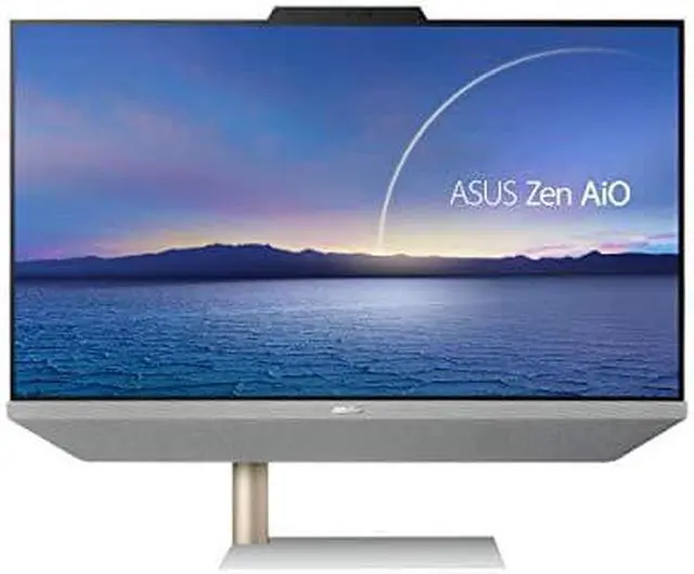 Alt view image 2 of 10 - Asus Zen AiO M5401WYA-DH704T All-in-One Computer - AMD Ryzen 7 5825U Octa-core (8 Core) - 16 GB RAM DDR4 SDRAM - 512 GB M.2 PCI Express NVMe 3.0 SSD - 23.8" Full HD 1920 x 1080 - Desktop - AMD Ch