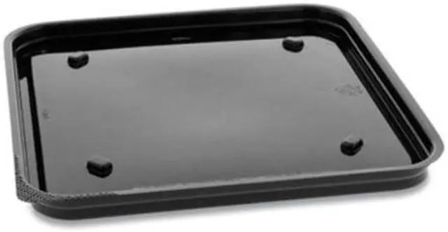 Alt view image 2 of 4 - Pactiv Corporation Pactiv Evergreen Recycled Plastic Square Base 7.5 x 7.5 x 0