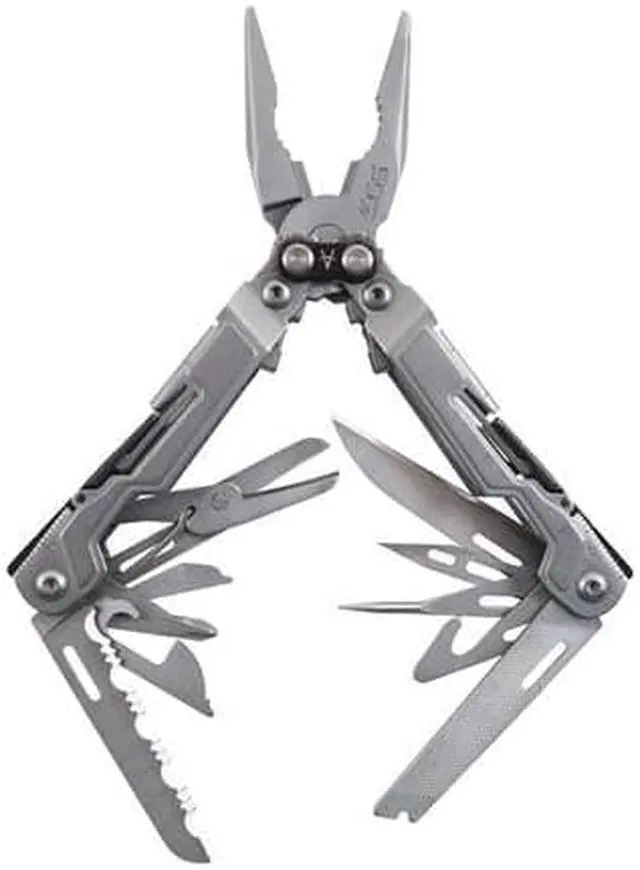 Alt view image 2 of 3 - SOG Multitool Pliers Pocket Knife PowerPint EDC Tool and Compact Lightweight Multi Tool w/ 18 Multitools in Multi-Purpose Pocket Tool (PP1001-CP)