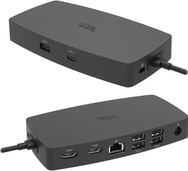 Alt view image 3 of 4 - Cyber Acoustics CA Essential Laptop Docking Station DS1000