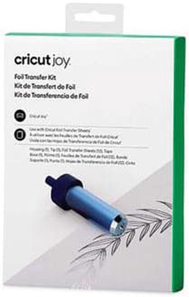 Cricut Joy Transfer Housing Tool and Tip Kit with 12 4 x 6 Foil