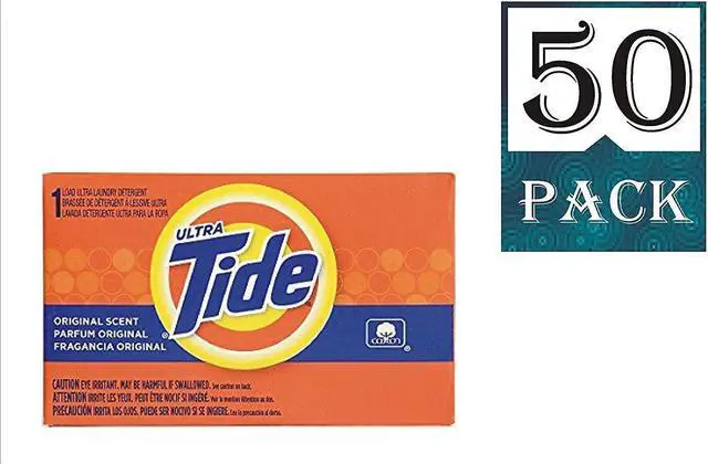 Alt view image 6 of 7 - Tide Vending-Design Powder Laundry Detergent 1.5 oz. 156/Carton 49340