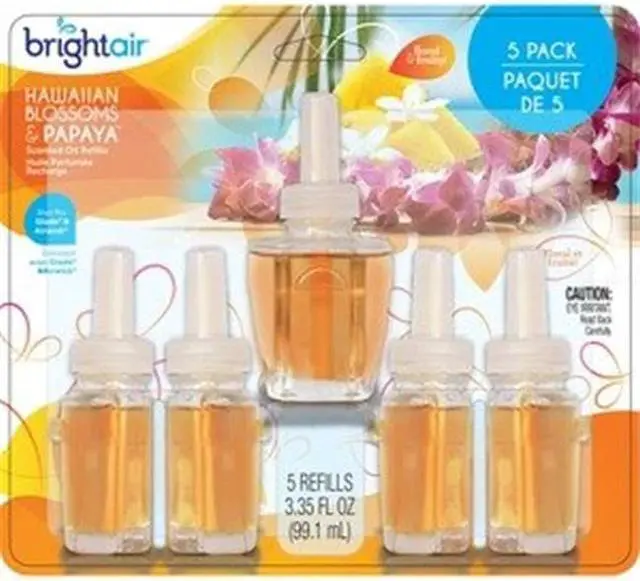 Alt view image 3 of 7 - BRIGHT Air Electric Scented Oil Air Freshener Refill Hawaiian Blossoms and