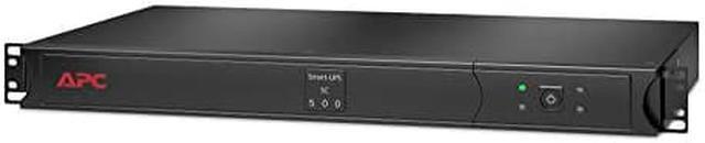 Alt view image 10 of 11 - APC by Schneider Electric Smart-UPS 500VA Rack-mountable UPS SC500RM1U