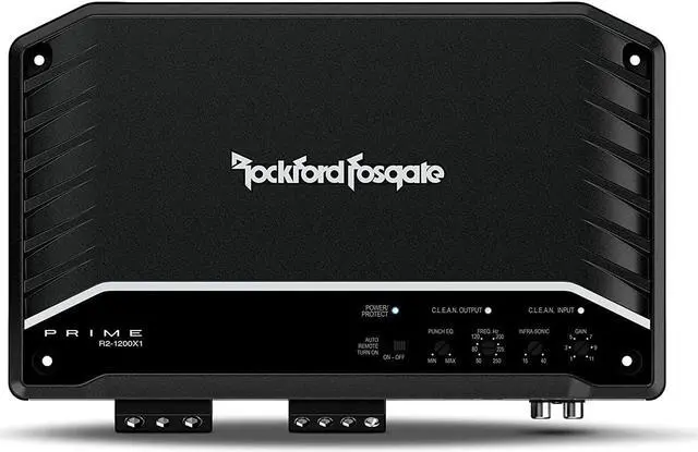 Alt view image 9 of 11 - Rockford Fosgate R2-1200X1 Prime Series mono subwoofer amplifier - 1,200W RMS