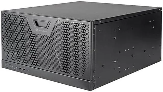 Alt view image 7 of 7 - RM51 5U rackmount server chassis with dual 180mm fans and enhanced liquid cooling compatibilit