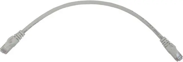 Main image of Tripp Lite Cat6a 10G Snagless Molded UTP Ethernet Cable (RJ45 M/M), PoE, White, 1 ft. (0.3 m) - 1 ft Category 6a Network Cable for Network Device, Switch, Patch Panel, Server, Router, Hub, Printer, Co