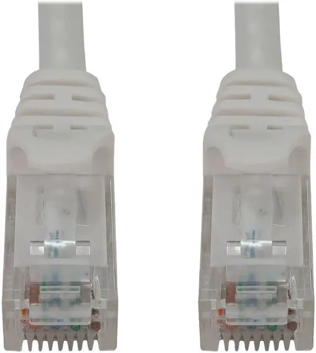 Main image of Tripp Lite Cat6a 10G Snagless Molded UTP Ethernet Cable (RJ45 M/M), PoE, White, 6 ft. (1.8 m) - 6 ft Category 6a Network Cable for Network Device, Switch, Patch Panel, Server, Router, Hub, Computer, P