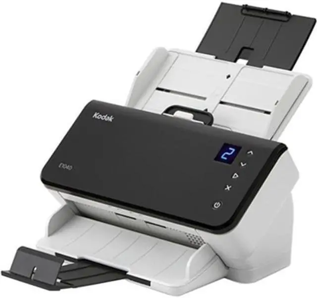 Alt view image 5 of 11 - Kodak Alaris E1040 Sheetfed Scanner - 600 dpi Optical - 24-bit Color - 40 ppm (Mono) - 40 ppm (Color) - Duplex Scanning - USB