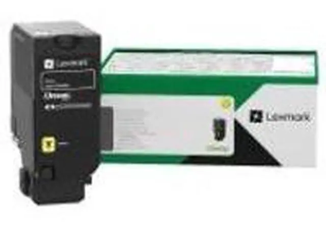 Alt view image 3 of 8 - Lexmark Unison Original Laser Toner Cartridge Yellow 1 Each 81C1XY0