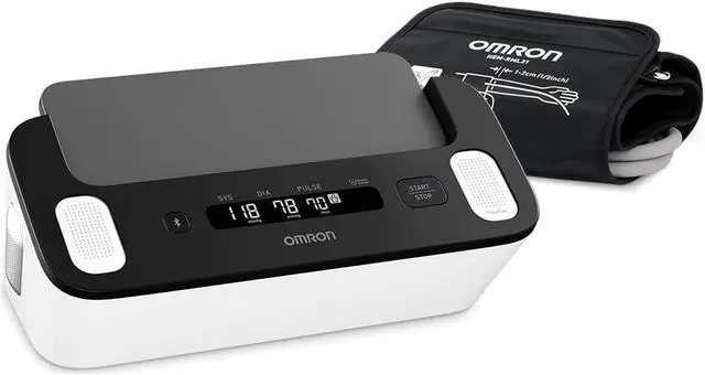 Alt view image 7 of 8 - OMRON Complete Upper Arm Blood Pressure Monitor & EKG
