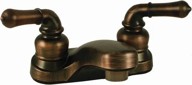 Alt view image 2 of 2 - Empire Brass U-YOB77OB RV Bathroom Non-Metallic Faucet With Teapot Handles 4" - Oil Rub Bronze