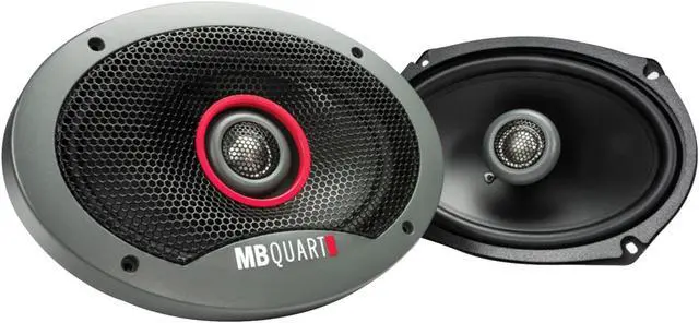 Alt view image 11 of 11 - Maxxsonics MB Quart Formula 6" x 9" 2 Way Coaxial Car Audio Speakers