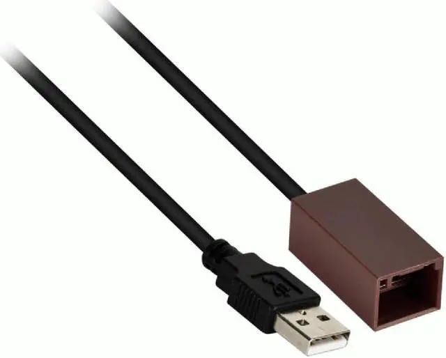 Alt view image 4 of 4 - Axxess AXUSB-TY5 5 Pin 12" Long USB Adaptor for Select 2012-Up Toyota Vehicles- Black