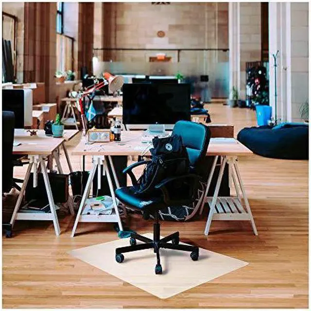 Alt view image 9 of 9 - Ecotex Floortex Revolutionmat 35" x 46" Rectangular Chair Mat for Hard Floor Polypropylene (NCMFLLAC0002)