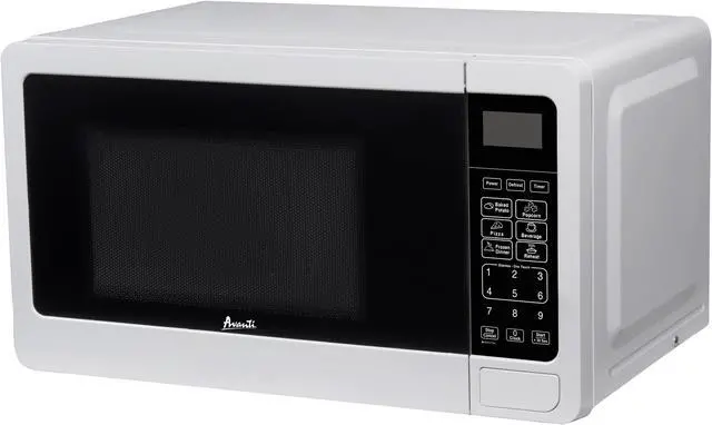 Alt view image 7 of 15 - Avanti 0.7 Cu. Ft. White Countertop Microwave