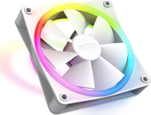 Alt view image 7 of 15 - NZXT F120RGB Duo - 120mm Dual-sided RGB Fan - Single Pack (White)