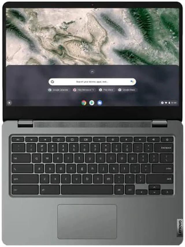 Alt view image 2 of 12 - Lenovo 14e Chromebook Gen 2 82M1001MUS 14" Chromebook - HD - 1366 x 768 - AMD 3015Ce Dual-core (2 Core) 1.20 GHz - 4 GB Total RAM - 64 GB Flash Memory - Gray - ChromeOS - AMD Radeon Graphics - Tw