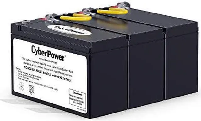 Alt view image 2 of 3 - CyberPower RB1270X3A UPS Replacement Battery Cartridge, UPS Replacement Battery Cartridge, Maintenance-Free, User Installable, 12V/7Ah