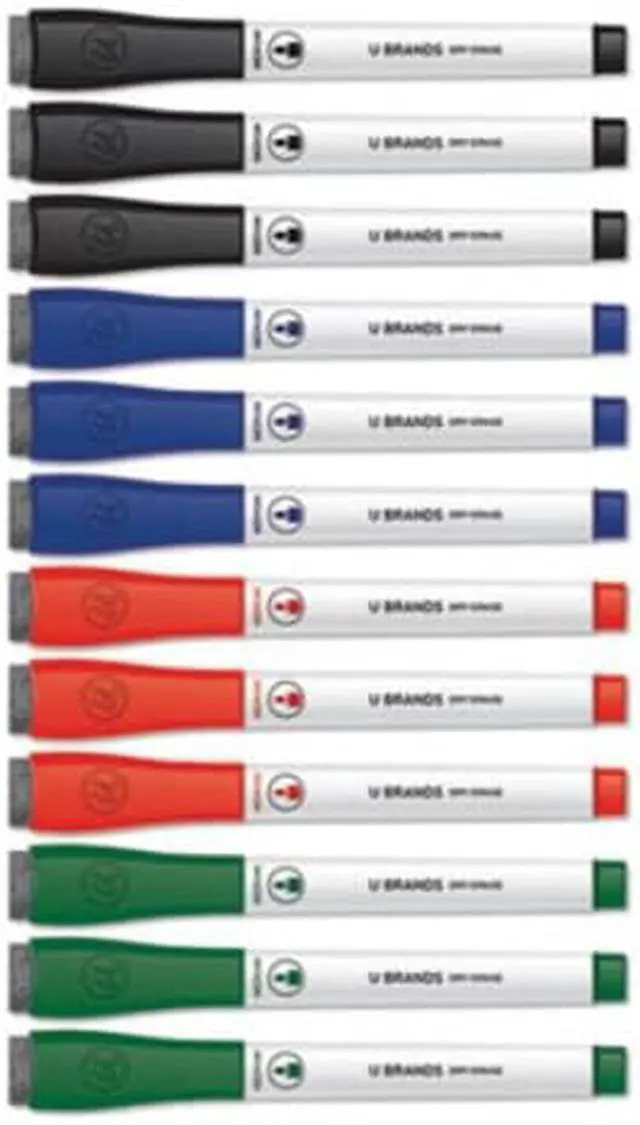Alt view image 8 of 9 - Dry erase markers - ASSORTED 12 Count Medium UBR3980U0012
