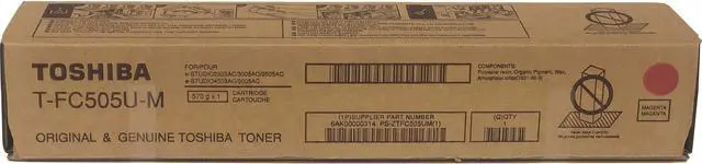 Alt view image 2 of 5 - Toshiba TFC505M E-Studio 2505Ac Sd Yld Magenta Toner