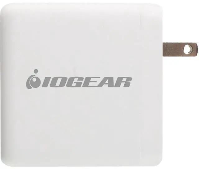 Alt view image 12 of 20 - IOGEAR GPAWC100W GearPower 100W USB-C GaN Charger [USB-IF]