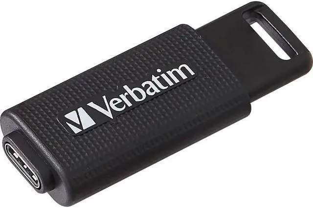Alt view image 2 of 3 - Verbatim 64GB USB Type-C USB 3.2 Gen 1 Flash Drive 70904