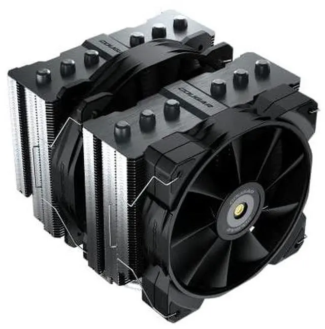 Alt view image 6 of 10 - Cougar FORZA 135 Superior Dual Tower Air Cooler with 7 Heat Pipes paired with 2 High-performance Fans