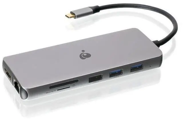 Alt view image 17 of 20 - IOGEAR USB-C Triple HD Compact Dock w/ PD 3.0 GUD3C4K3P