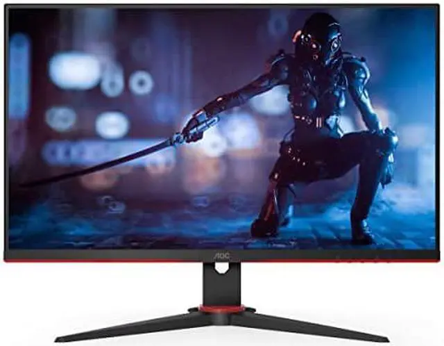 Alt view image 10 of 18 - AOC 24G2SE 23.8" FHD LED Gaming Monitor - Black, Red - Vertical Alignment (VA) - 16.7 Million Colors - Adaptive Sync/FreeSync Premium - 350 Nit - 1 ms - 165 Hz