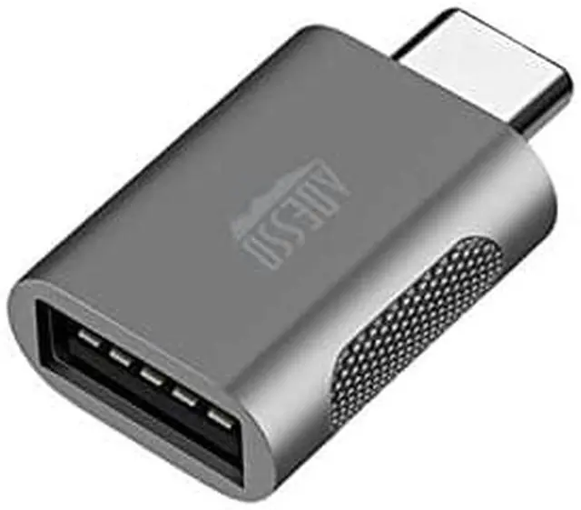 Alt view image 3 of 14 - Adesso ADP-300 On The Go USB A to USB C Adapter ADP-300-4