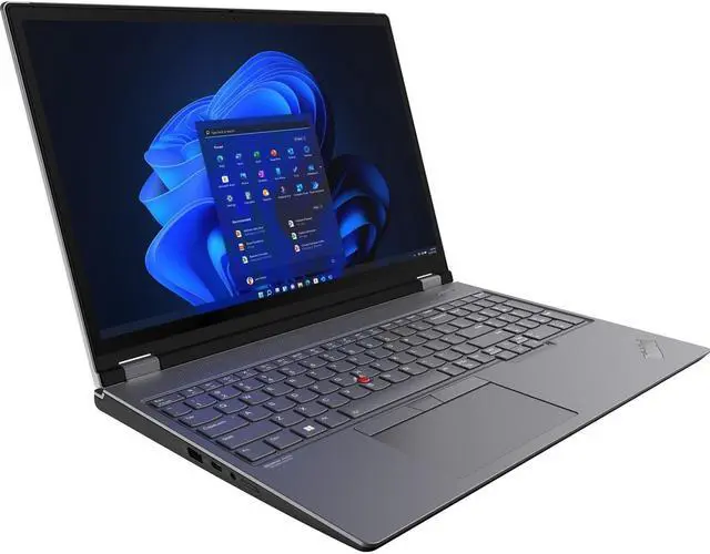 Alt view image 11 of 20 - Lenovo ThinkPad P16 G1 21D6005MUS 16" Mobile Workstation - QHD - 2560 x 1600 - Intel Core i7 12th Gen i7-12800HX Hexadeca-core (16 Core) 2 GHz - 16 GB Total RAM - Storm Gray