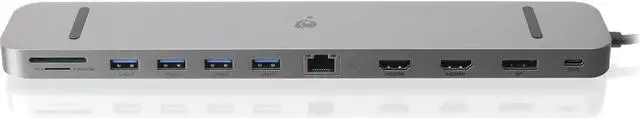 Alt view image 14 of 20 - IOGEAR Dock Pro USB-C Triple HD Dock w- PD 3.0